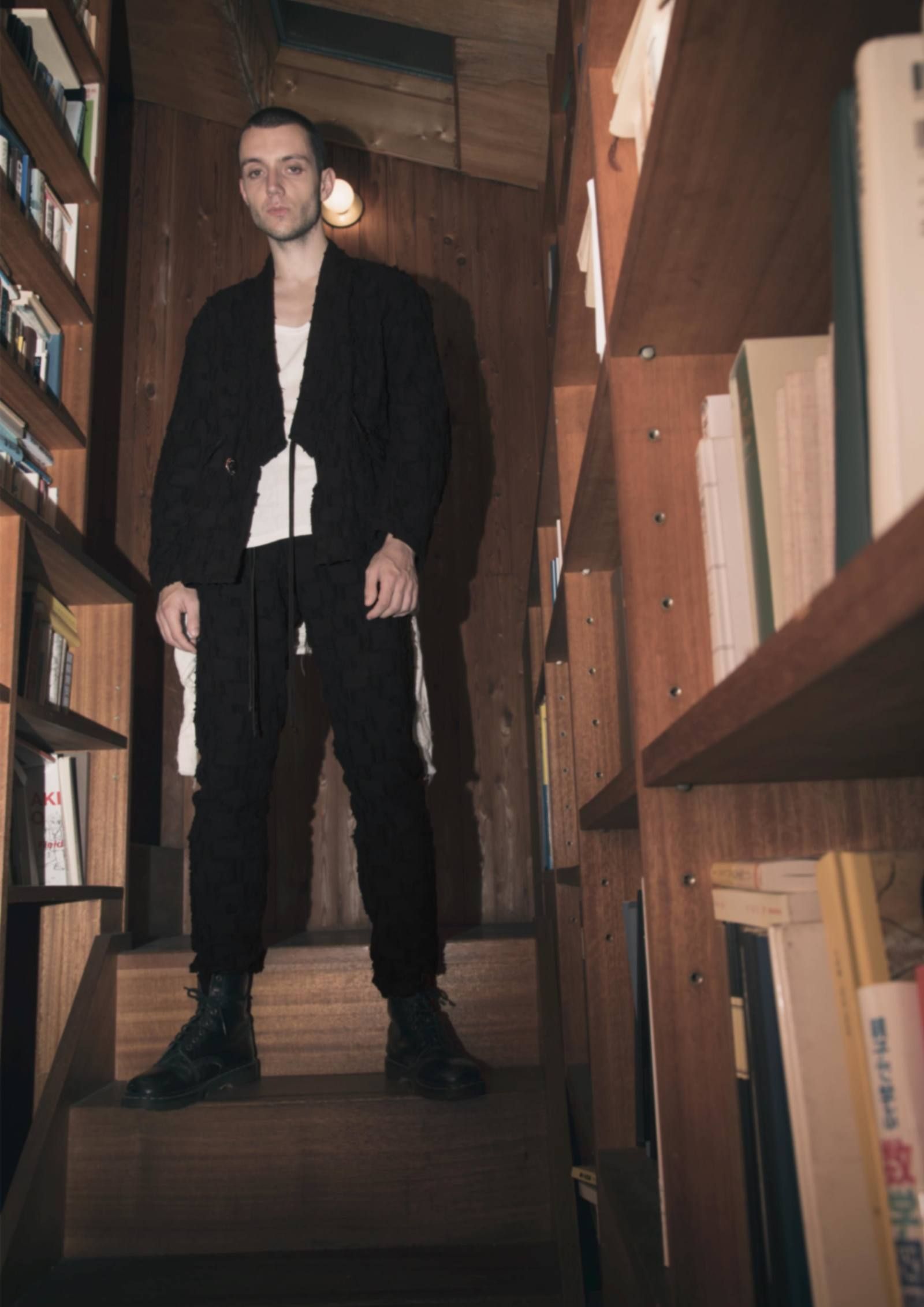 CRUST JACQUARD HAORI Jacket
