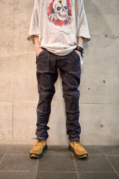 945-74GP20-20 / デニムスリムパンツ (BLACK,INDIGO,)