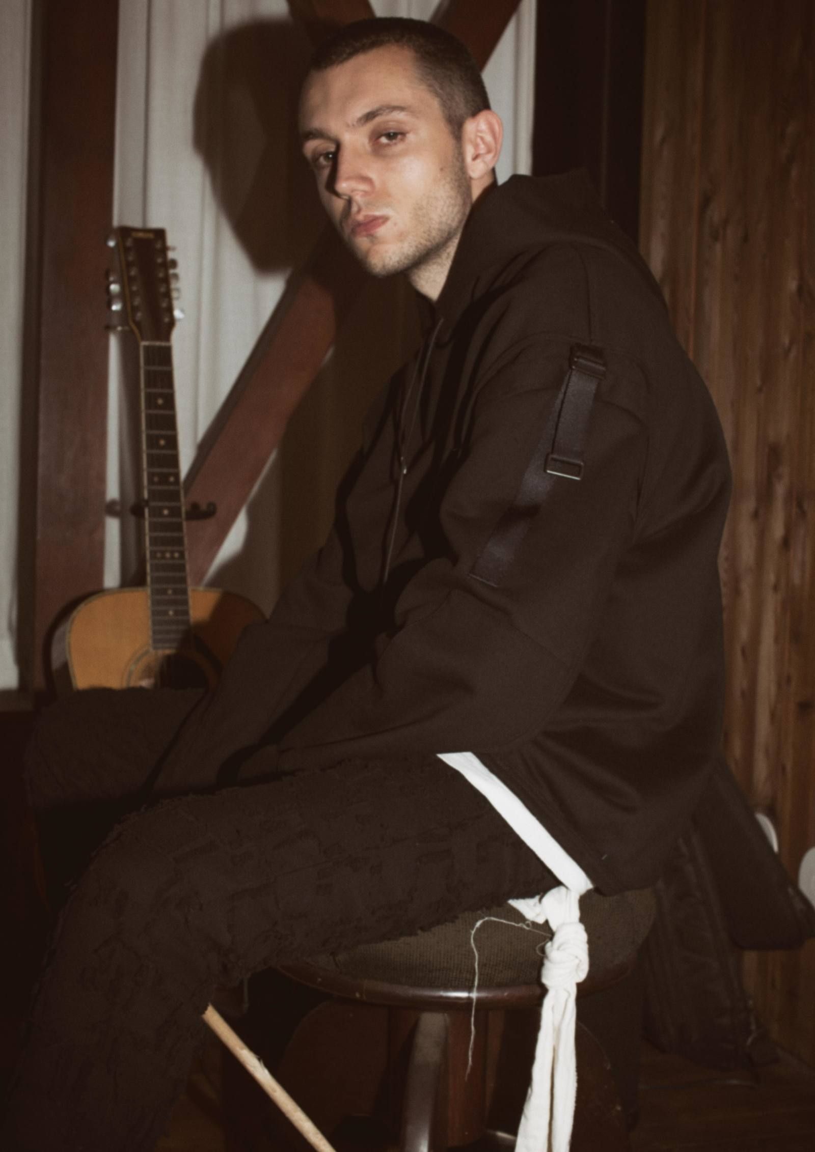 COMMAND PARKA(BLACK/PURPLE)