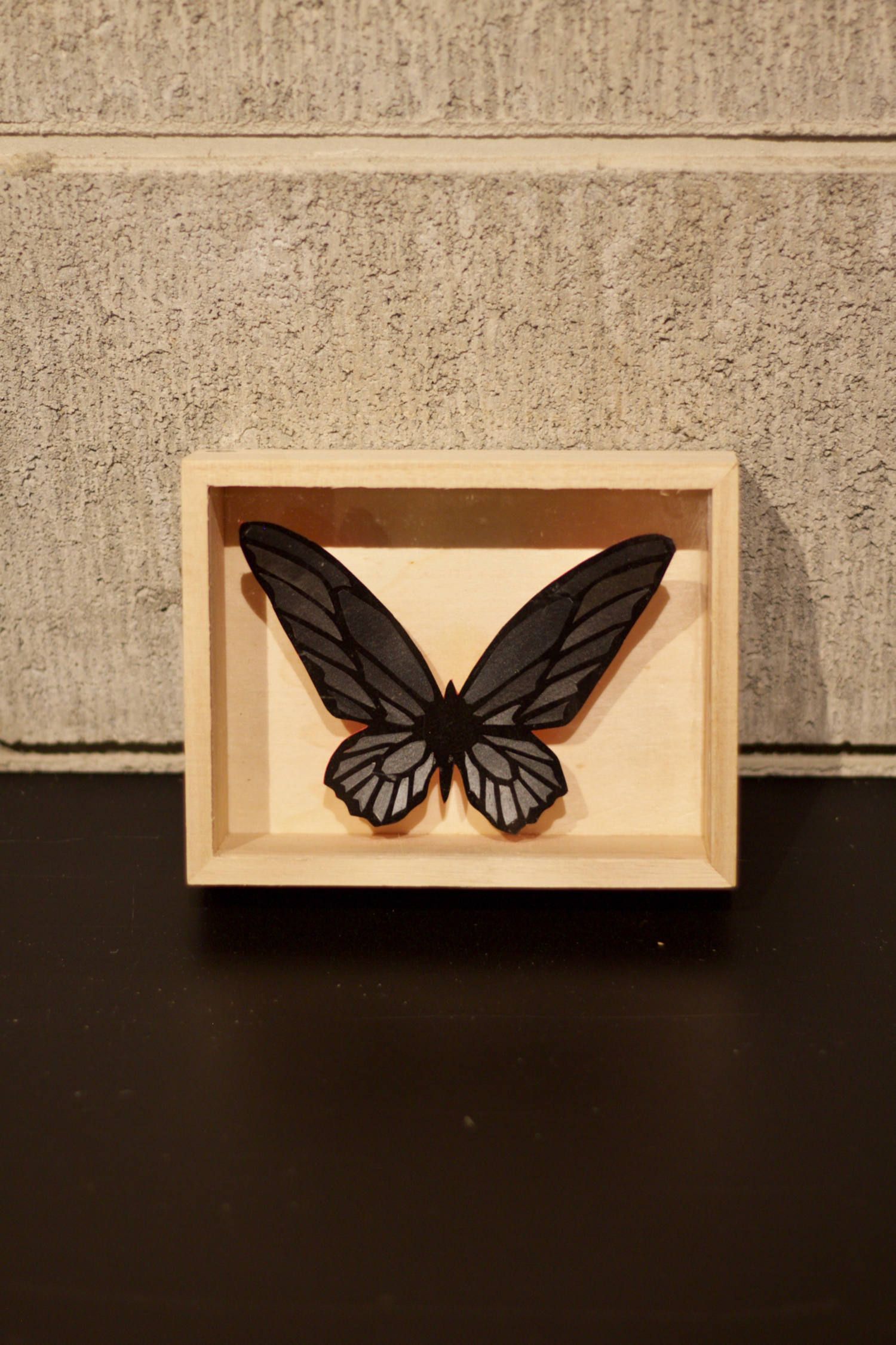 CRAZY Color BUTTERFLY  006  ※ALL BLACK