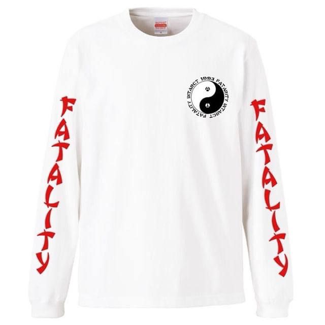 Fatality Long Sleeve Tee (WHITE)
