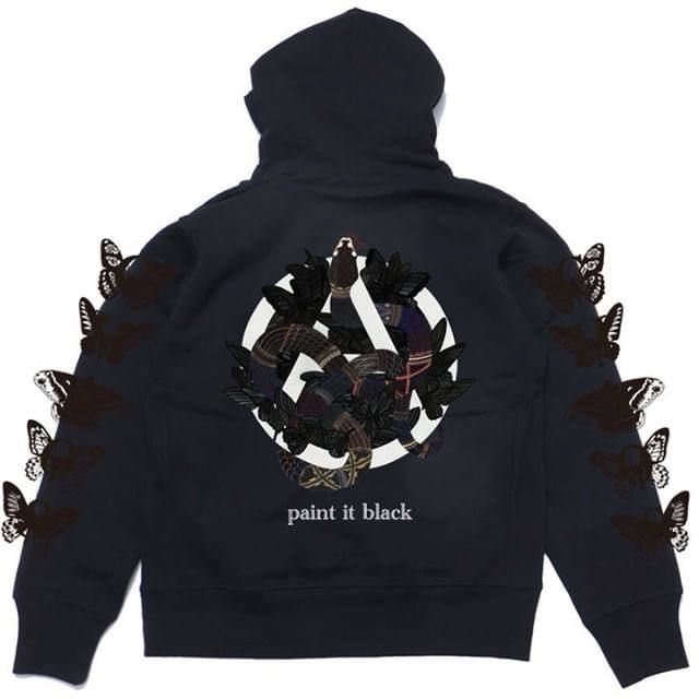 Anarchy&Snake PARKA  (BLACK)