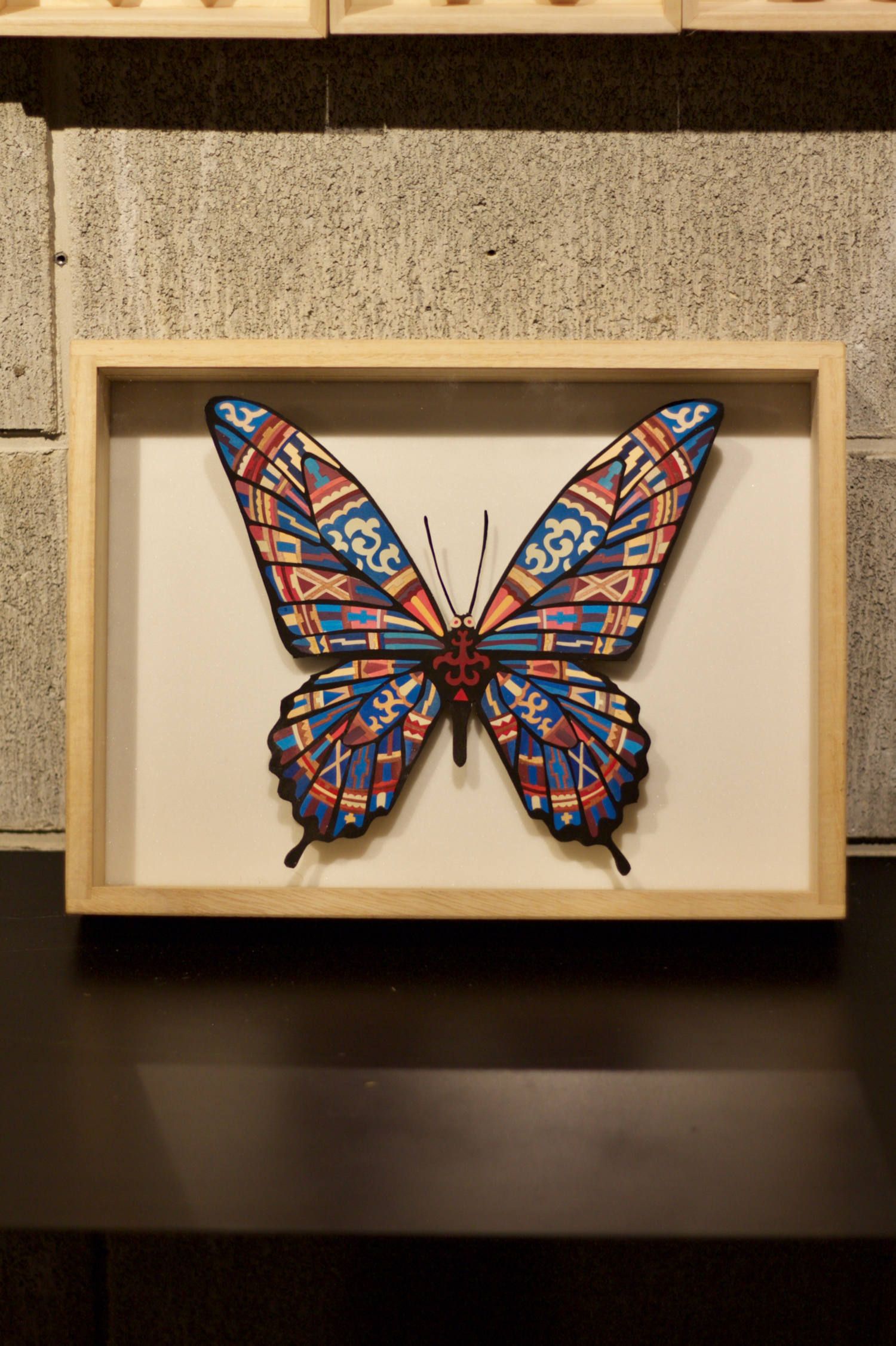 CRAZY PATTERN BUTTERFLY  001