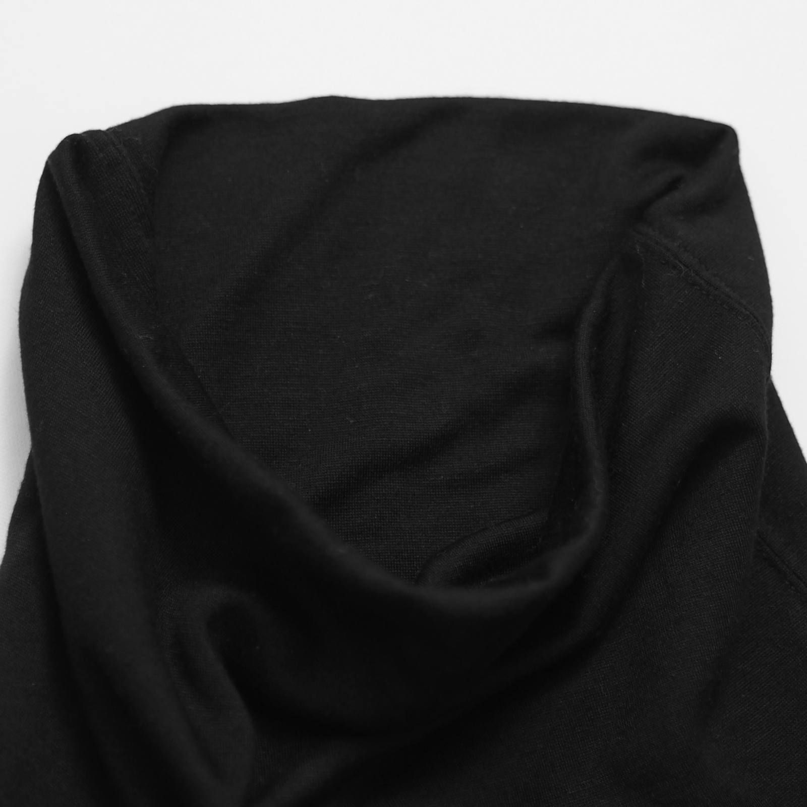 roll neck long sleeves (BLACK)