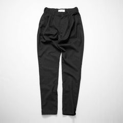 long length uniform trousers(BLACK/CHARCOAL)