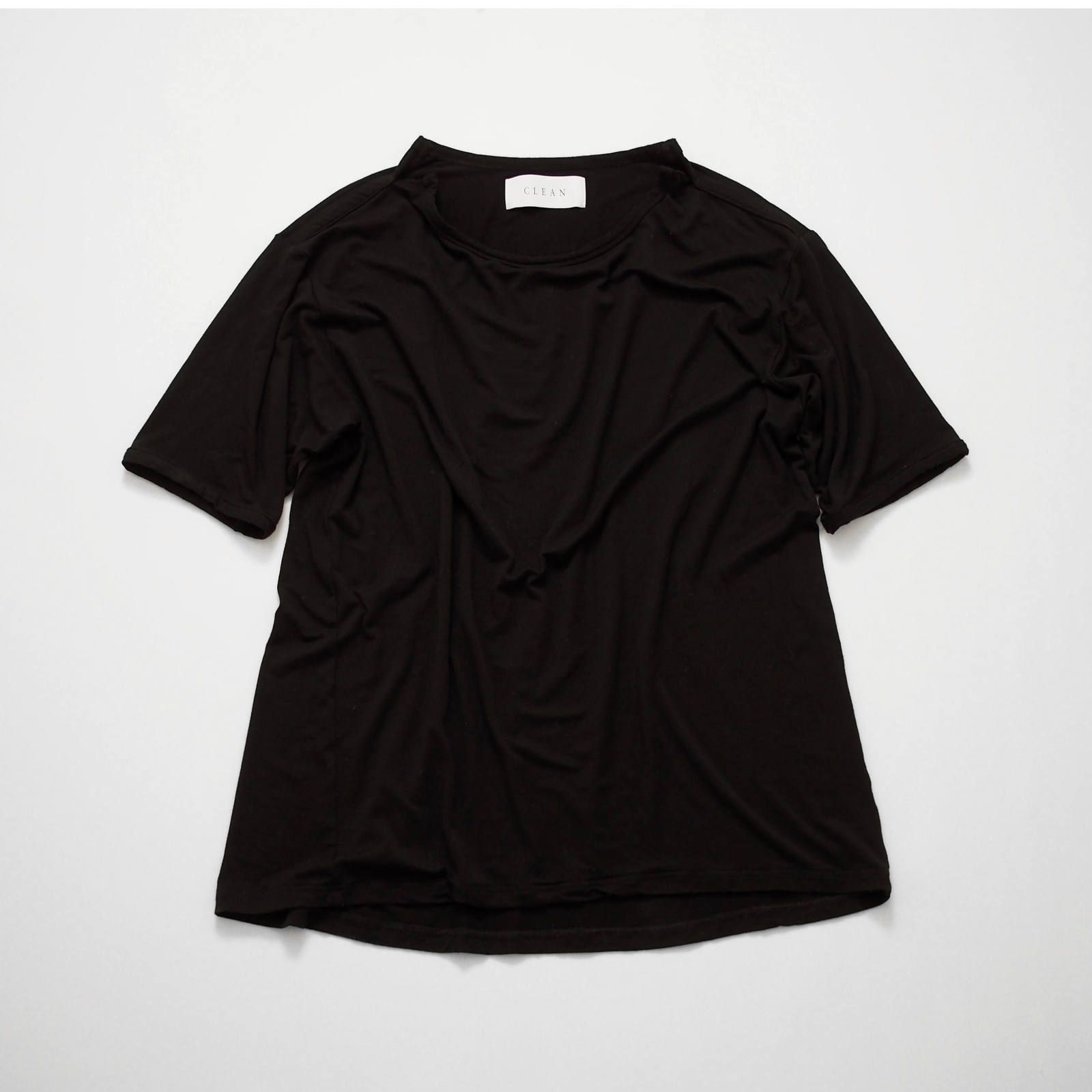 “unfinished series” T-shirt(BLACK/WHITE/CAMEL)