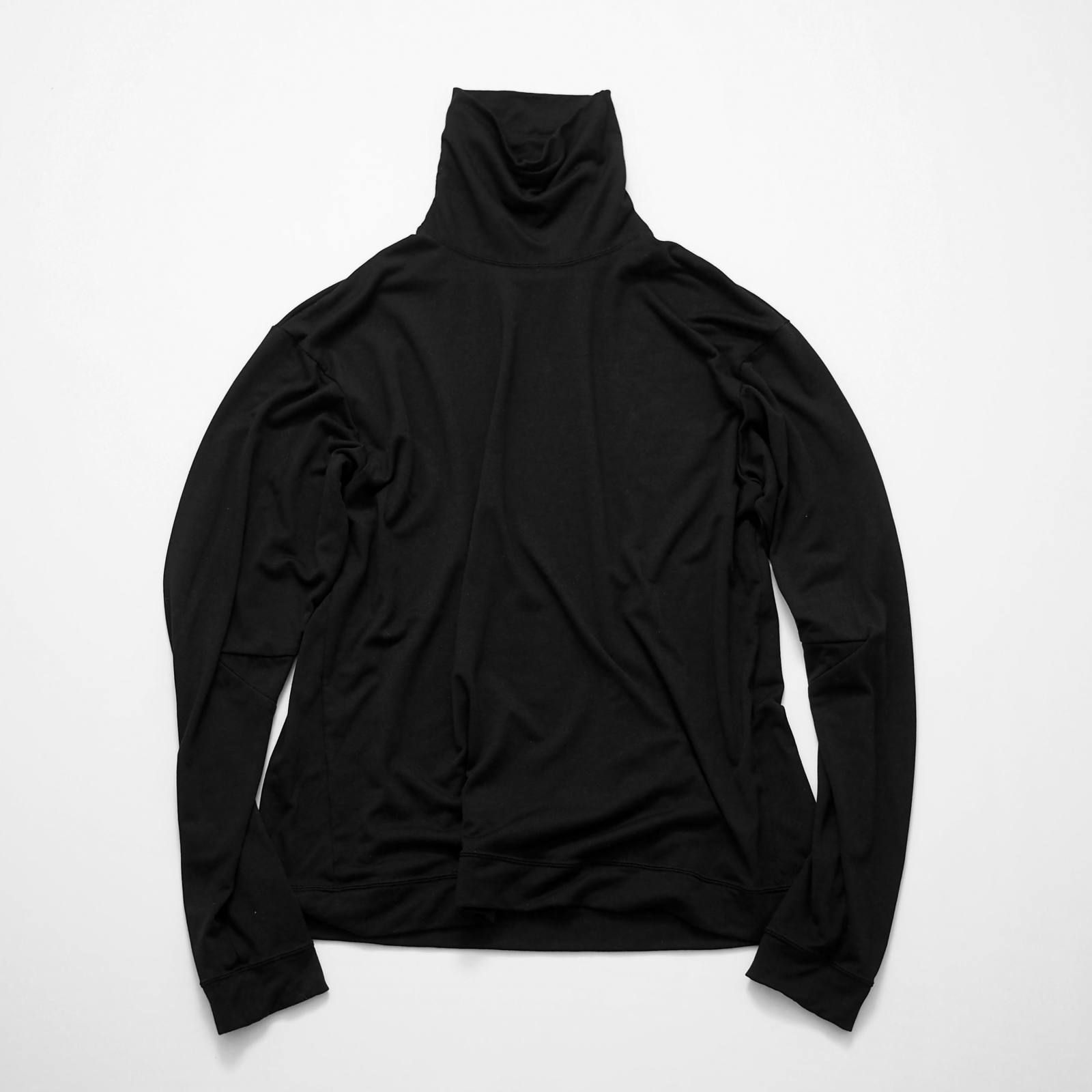 roll neck long sleeves (BLACK)