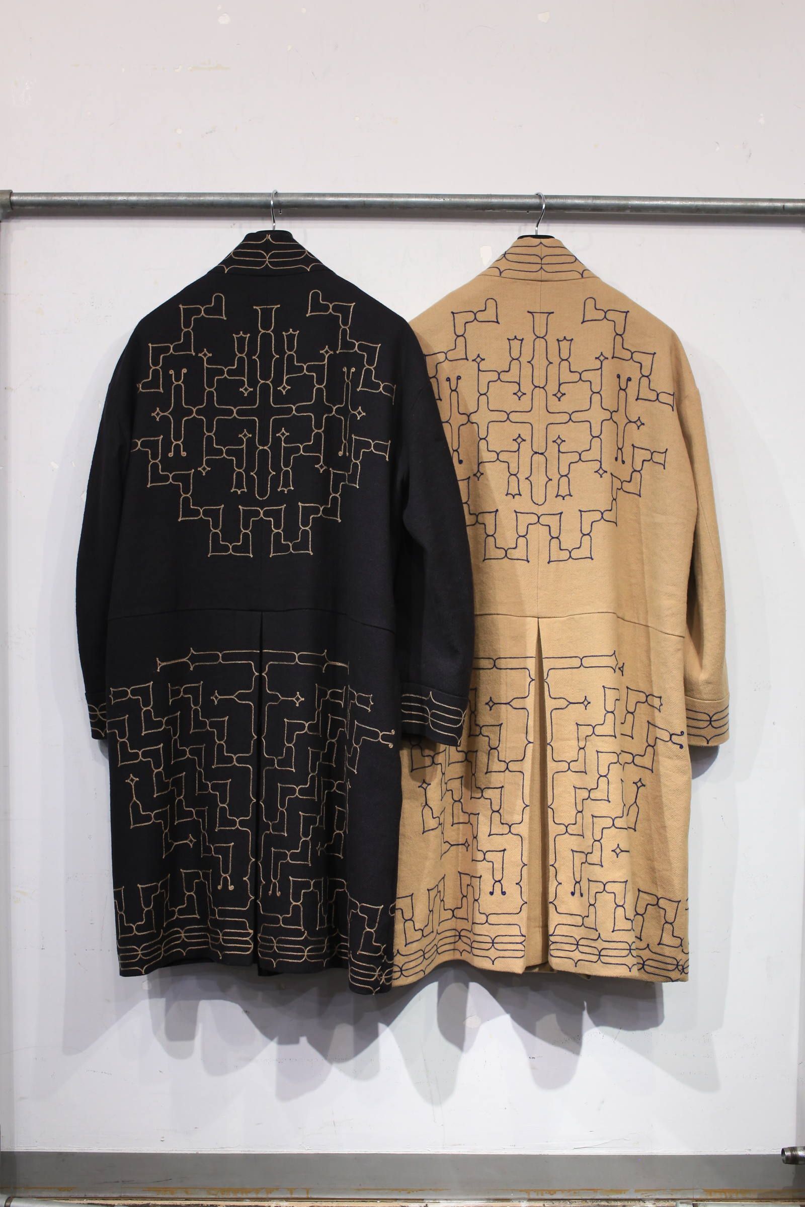Azuma. anticraft アズマ アンチクラフト ウールコートsize0 Azuma - CHIDIRI COAT (BLACK) | HAZE