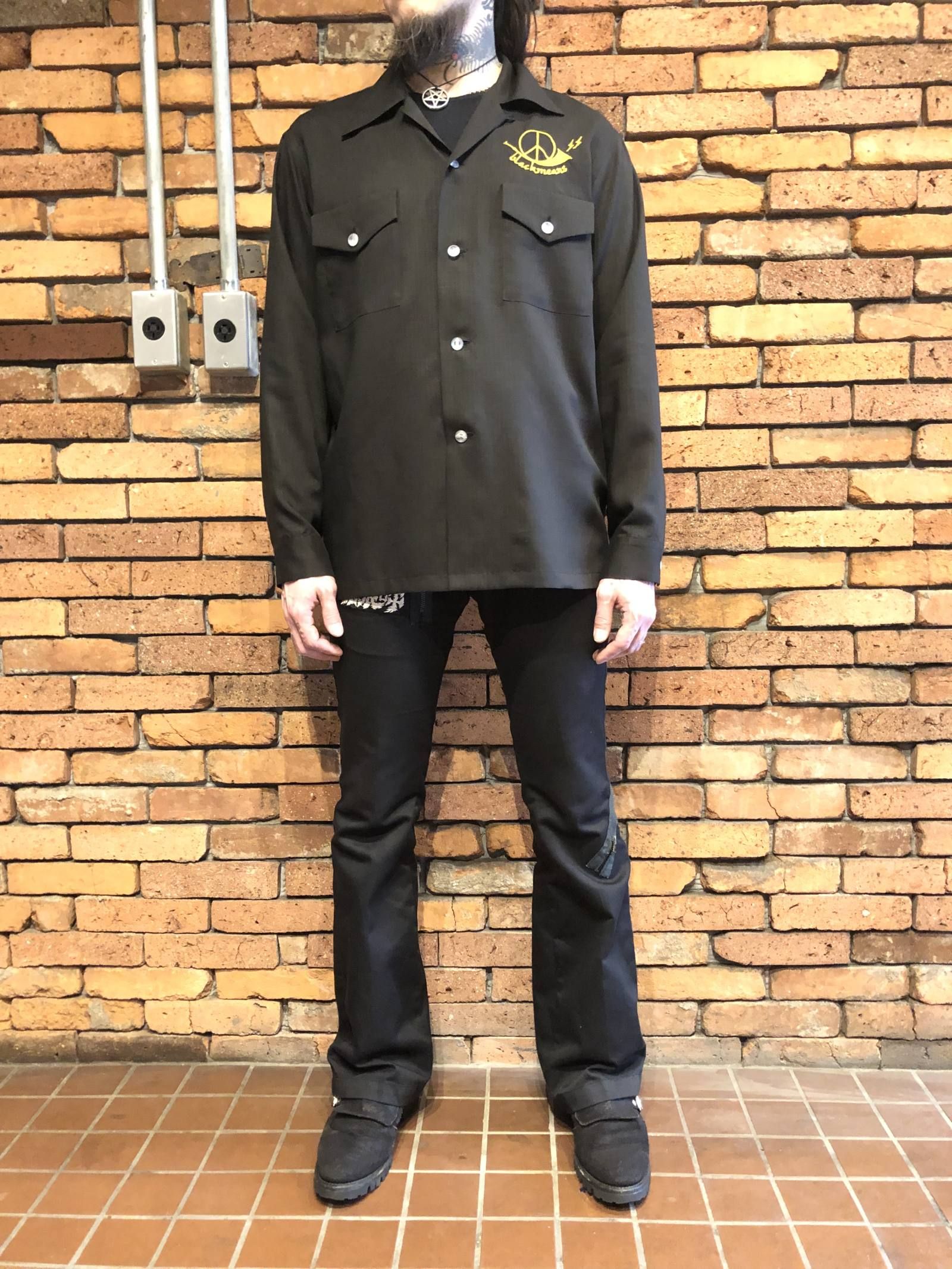 スポットアイテム予約受付中!  ボーリングシャツ(BLACK)