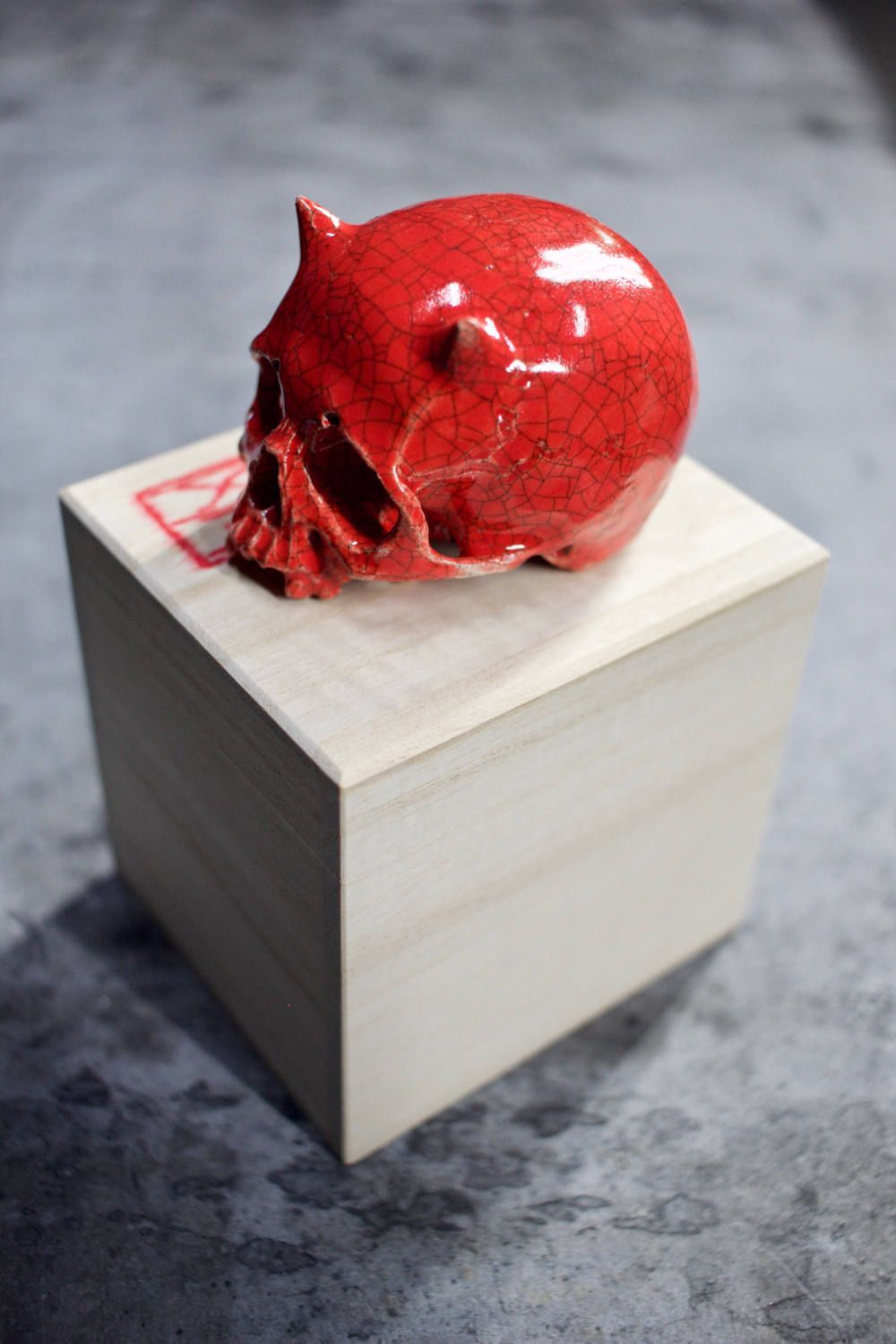黄瀬戸 ぐい呑 水野双鶴作 未使用品 共箱付き（GG4642