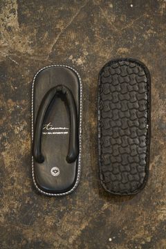LEATHER SETTA (BLK×BLK/ WHT×BLK)