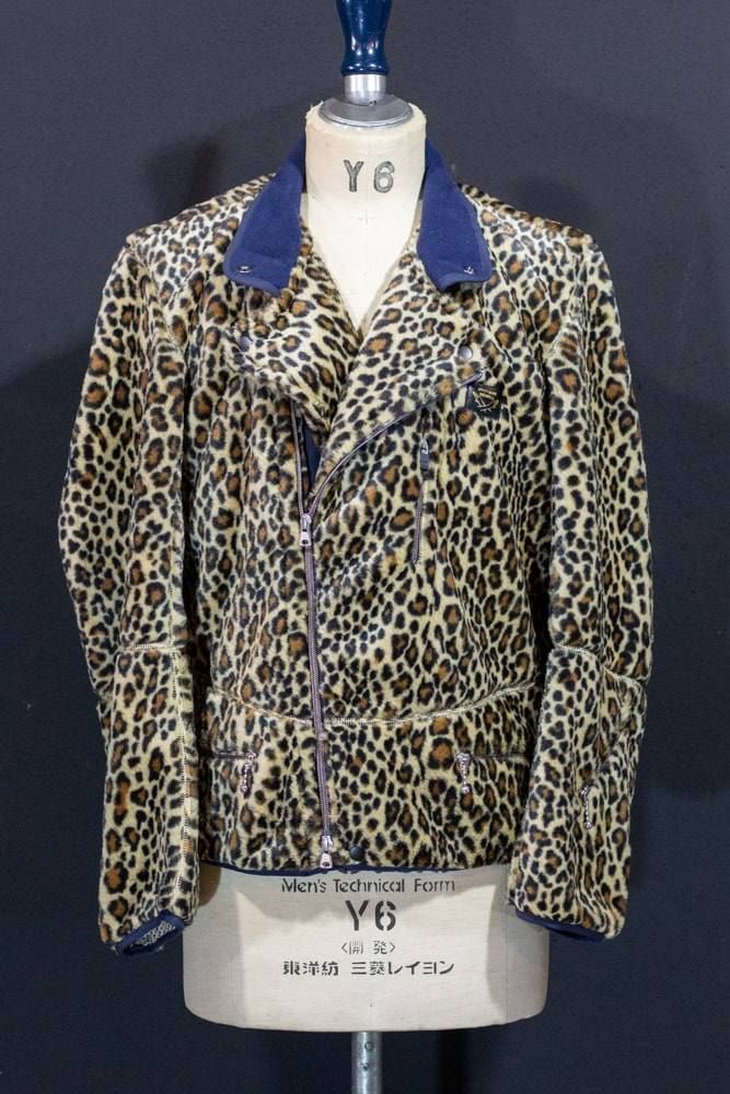 Azuma.2019A/W leopard riders ヒョウ柄 ライダース ライダース