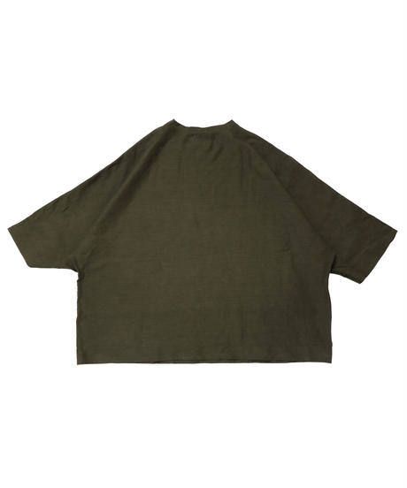 SEAMTAPE WIDE M-SLEEVE SHIRT c/#2 KHAKI