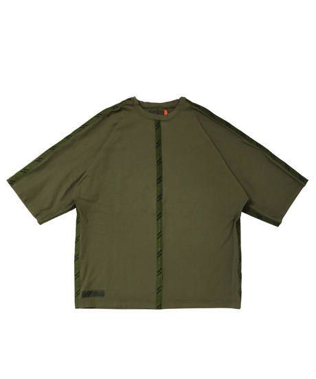 SEAMTAPE M-SLEEVE TEE c/#2 KHAKI