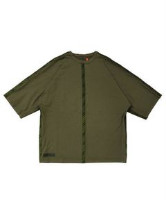 SEAMTAPE M-SLEEVE TEE c/#2 KHAKI