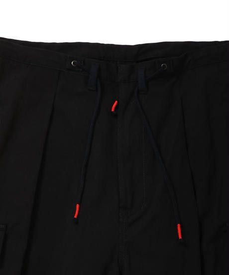 BDU DROP CROTCH TROUSERS c/#1 BLACK
