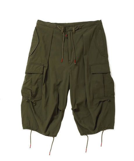 BDU DROP CROTCH TROUSERS c/#2 KHAKI