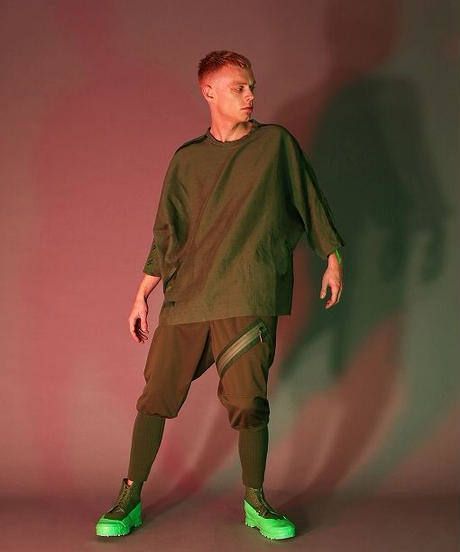 JIP-P LEG WARMER TROUSERS c/#2 KHAKI
