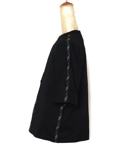 SEAMTAPE M-SLEEVE TEE c/#1 BLACK