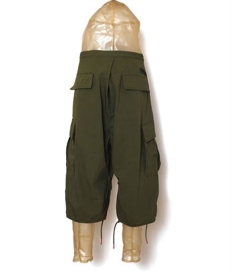 BDU DROP CROTCH TROUSERS c/#2 KHAKI