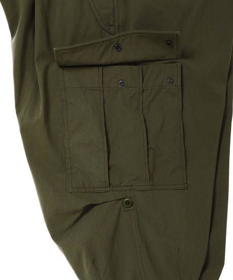 BDU DROP CROTCH TROUSERS c/#2 KHAKI