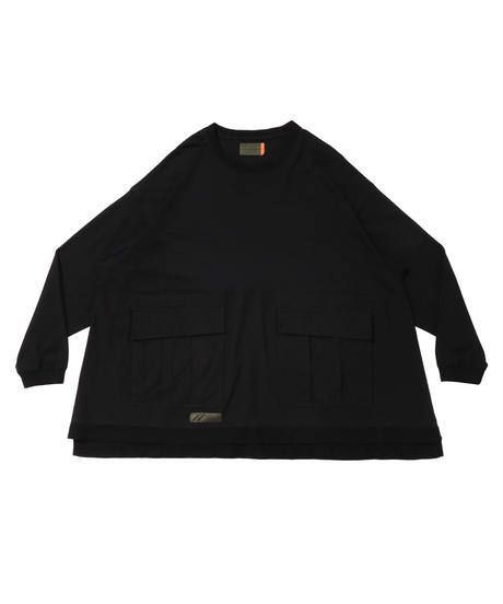 BDU WIDE L-SLEEVE PULL c/#1 BLACK