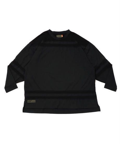 FLATSEAMER HOCKEY SHIRT c/#1 BLACK