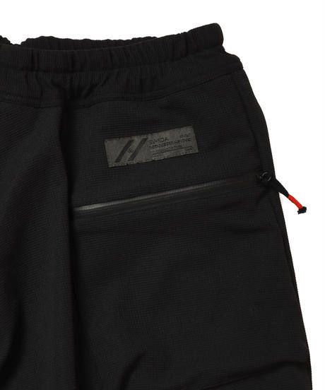 FLATSEAMER LAYERED SHORTS c/#1 BLACK