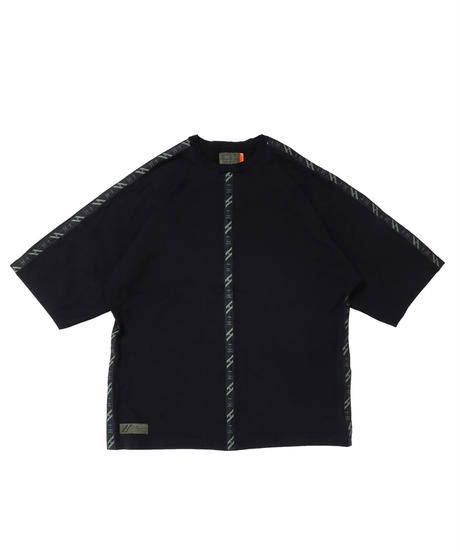 SEAMTAPE M-SLEEVE TEE c/#1 BLACK