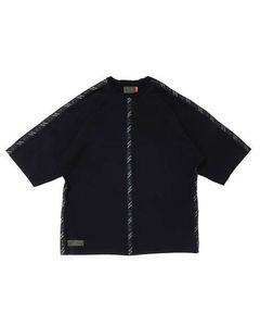 SEAMTAPE M-SLEEVE TEE c/#1 BLACK