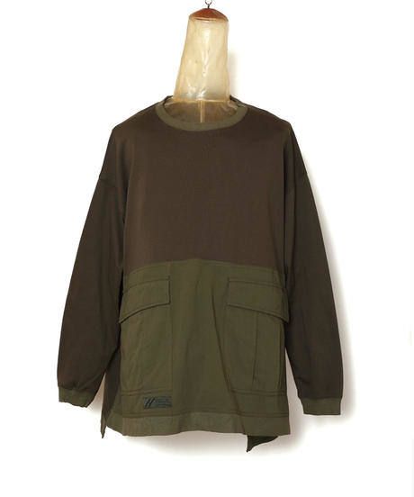 BDU WIDE L-SLEEVE PULL c/#2 KHAKI