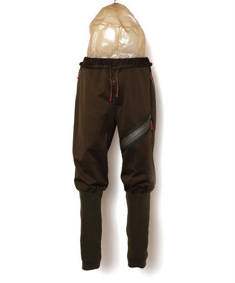 JIP-P LEG WARMER TROUSERS c/#2 KHAKI