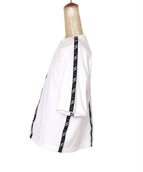 SEAMTAPE M-SLEEVE TEE c/#3 WHITE