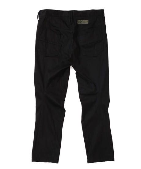 TIGHT FIT STRETCH TROUSERS c/#1 DEEP BLACK