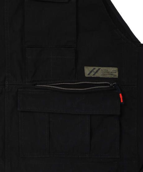 MECHANIC ENGINEER VEST c/#1 BLACK