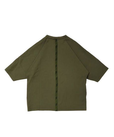 SEAMTAPE M-SLEEVE TEE c/#2 KHAKI