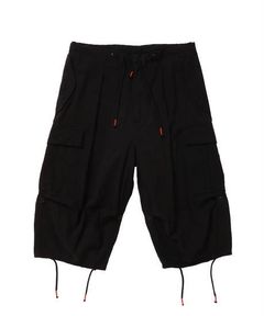 BDU DROP CROTCH TROUSERS c/#1 BLACK