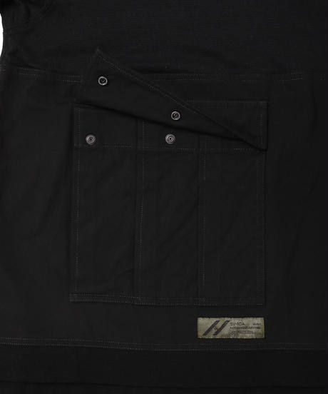 BDU WIDE L-SLEEVE PULL c/#1 BLACK