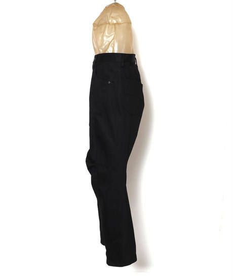 TIGHT FIT STRETCH TROUSERS c/#1 DEEP BLACK