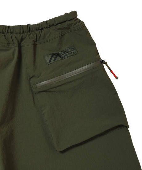 FLATSEAMER LAYERED SHORTS c/#2 KHAKI