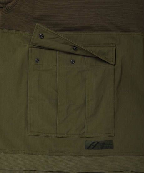 BDU WIDE L-SLEEVE PULL c/#2 KHAKI