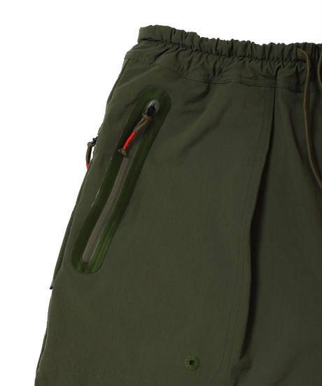 FLATSEAMER LAYERED SHORTS c/#2 KHAKI