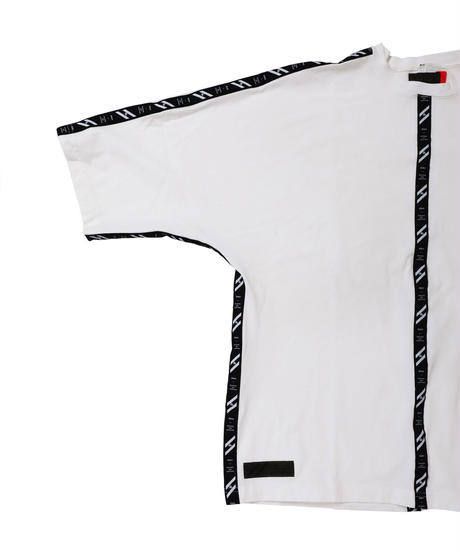 SEAMTAPE M-SLEEVE TEE c/#3 WHITE