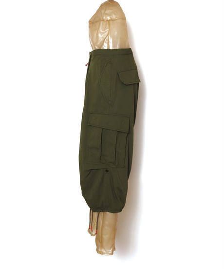 BDU DROP CROTCH TROUSERS c/#2 KHAKI