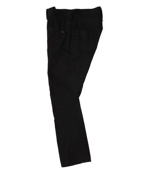 TIGHT FIT STRETCH TROUSERS c/#1 DEEP BLACK