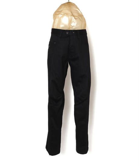 TIGHT FIT STRETCH TROUSERS c/#1 DEEP BLACK