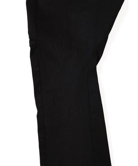 TIGHT FIT STRETCH TROUSERS c/#1 DEEP BLACK