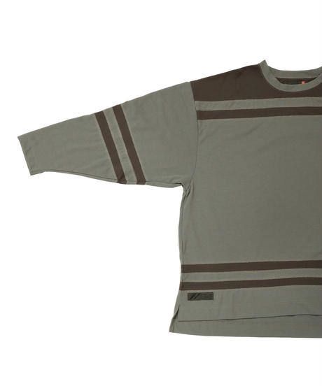 FLATSEAMER HOCKEY SHIRT c/#2 KHAKI