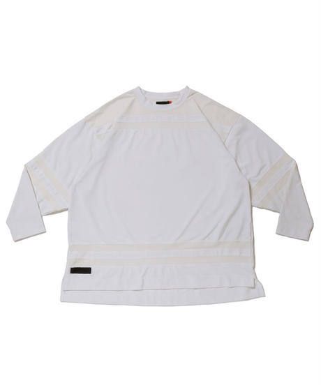 FLATSEAMER HOCKEY SHIRT c/#3 WHITE