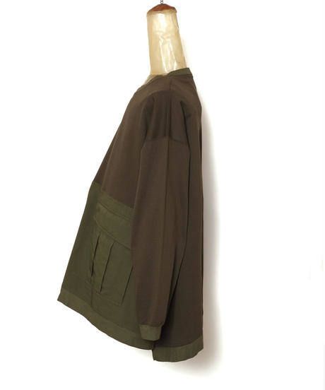 BDU WIDE L-SLEEVE PULL c/#2 KHAKI